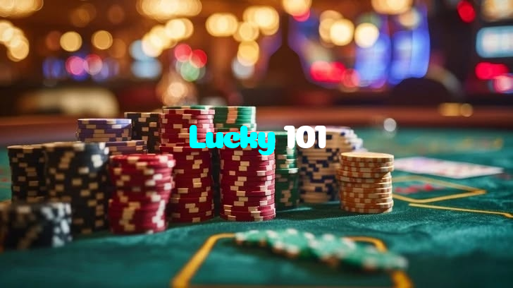 Lucky 101 casino presented on mobile device in Pakistan with slots and live games